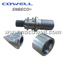 Bimetallic Single Screw Mixer Element pour machine à injecter